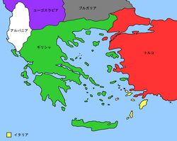 ギリシャの位置