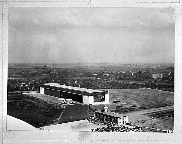 The airport in 1929