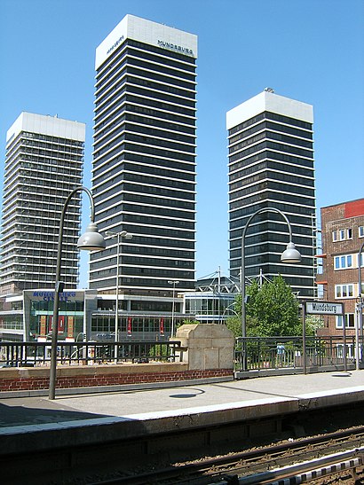 So kommt man zu Mundsburg mit den Öffentlichen - Mehr zum Ort Hier