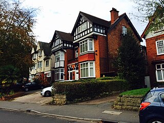 Handsworth Wood Suburb of Birmingham in West Midlands, England