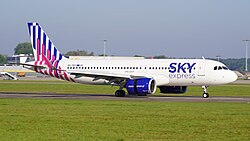 Airbus A320neo der Sky Express