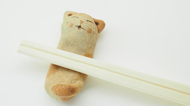 A chopstick rest