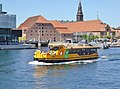 The harbour bus Holmen in Copenhagen.