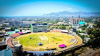 <span class="mw-page-title-main">Hayatabad Sports Complex</span> Recreational facility.