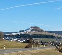 Landschaft auf der Baaralb: Hohenkarpfen (912 m) bei Hausen ob Verena