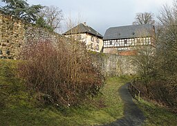 Castle in Homberg in Hesse, Germany