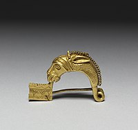 Hunnish horse head fibula