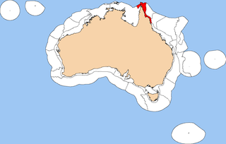 Northeast Shelf Transition Marine bioregion in northeastern Australia