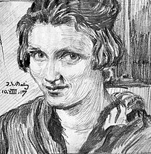 Ida Maly - Selbstportrait 1917 restored.jpg