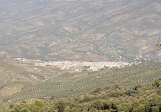 Los Villares city in Jaén, Spain