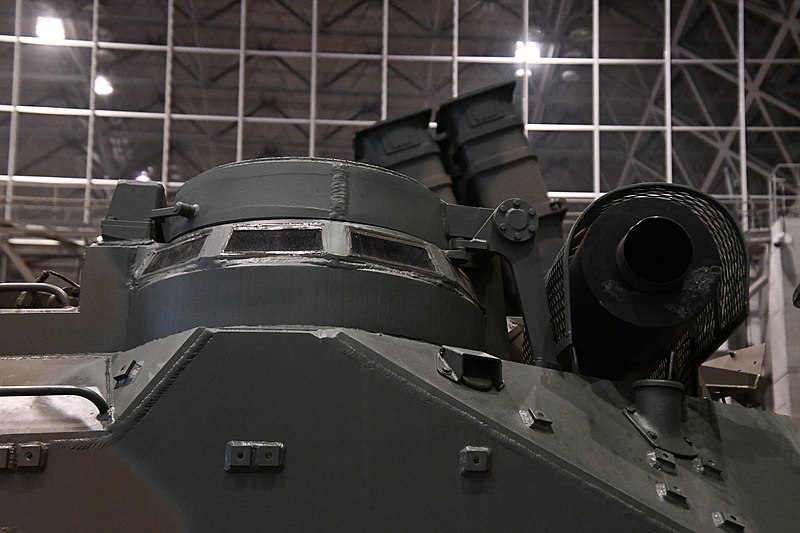 File:JGSDF AAV7(97-0544) periscope left side view at Niconico chokaigi April 28, 2018.jpg