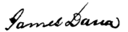 James Dana (Massachusetts) signature.png
