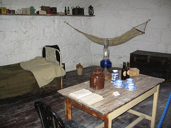 James Joyce's room in the James Joyce Tower and Museum