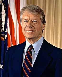 Presidency of Jimmy Carter period of government in the United States