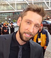 Joel David Moore appears as Perry's love interest in "Waking Up in Vegas". Joel David Moore (Tribeca 2016).jpg