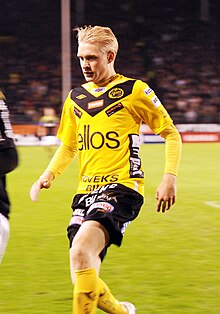 Johan Larsson has made 119 league appearances for IF Elfsborg. Johan Larsson.jpg