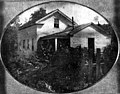 Daguerreotype of house in 1855