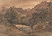 John Constable - Borrowdale- Seara după o zi frumoasă, 1 octombrie 1806 - Google Art Project.jpg