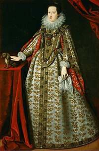 Justus Sustermans - Eleonora Gonzaga (1598-1655), wife of Ferdinand II, in wedding dress.jpg