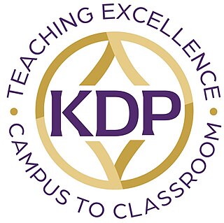 <span class="mw-page-title-main">Kappa Delta Pi</span> American honor society for education