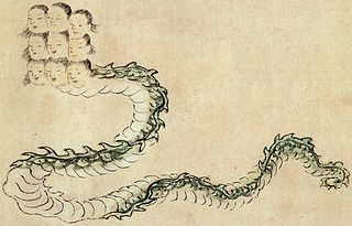 <span class="mw-page-title-main">Xiangliu</span> Mythological nine-headed Chinese serpent