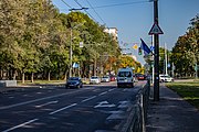 Беларуская: Вуліца Каліноўскага. Мінск, Беларусь English: Kalinoŭskaha street. Minsk, Belarus Русский: Улица Калиновского. Минск, Беларусь