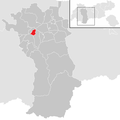 Poloha obce na mapě okresu Imst