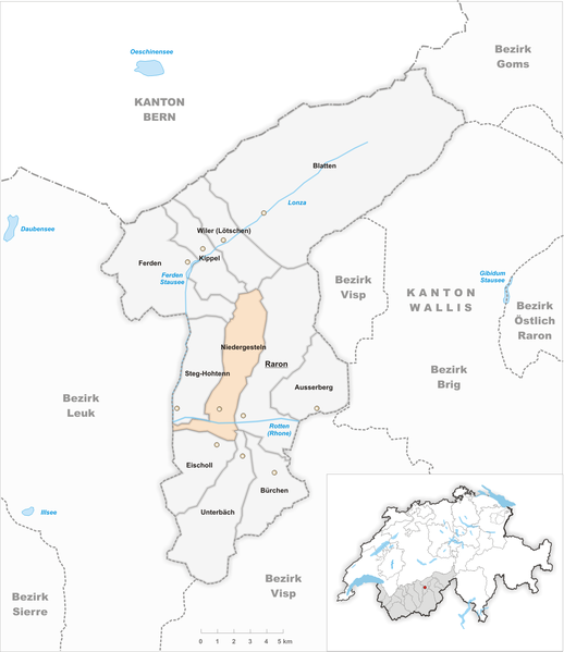 File:Karte Gemeinde Niedergesteln 2009.png