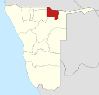 Западно Каванго во Намибија