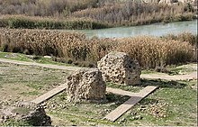 پایه‌های پل باستانی ارگان (ارجان) بهبهان