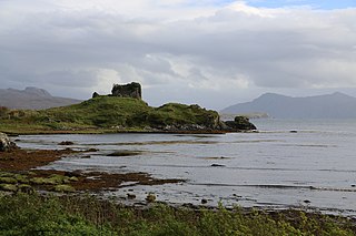 <span class="mw-page-title-main">Knock Castle (Isle of Skye)</span> Castle in Highland, Scotland, UK