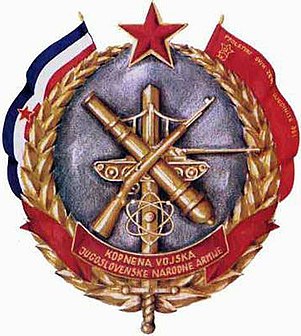 Yugoslav Ground Forces 1945-1992 land warfare branch of Yugoslavias military