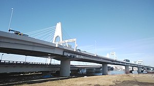 高速大師橋: 地理, 構造, 架け替え