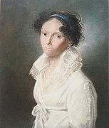 Портрет А. С. Кутлубицкой работы К. В. Барду, 1815 г.