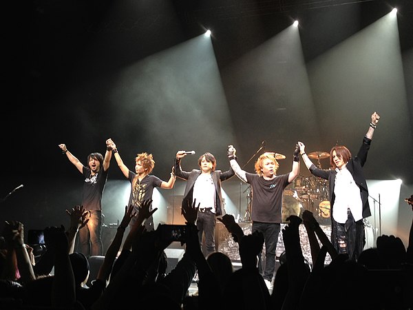 Luna Sea in Singapore, 2013