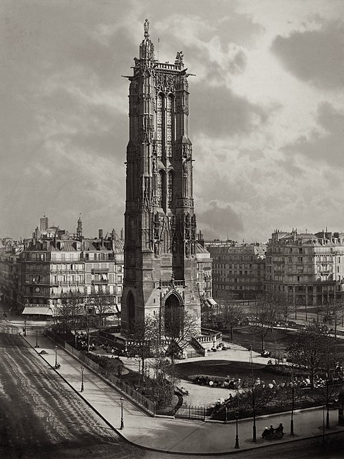 Saint-Jacques Tower c. 1867