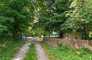 Excavation work in July 2016