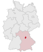 Lage des Landkreises Nürnberger Land in Deutschland.PNG