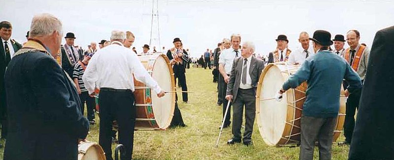 Beat Street Pipe Band Bass Drum Sticks - Large