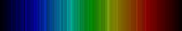Спектрални линии на лантан