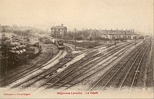 Bahnbetriebswerk, vor dem Ersten Weltkrieg