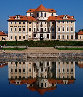 Liblice Village in Mělník District of Central Bohemian region