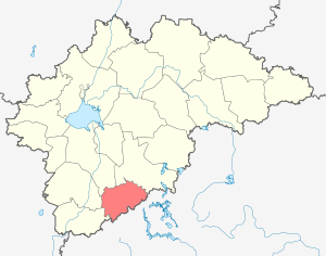 Марёвский район Марёвский муниципальный округ на карте