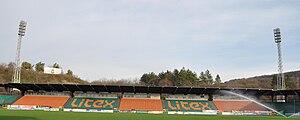 The Gradski stadium in Lovech