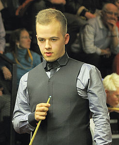 Luca Brecel at Snooker German Masters (Martin Rulsch) 2014-01-29 01.jpg
