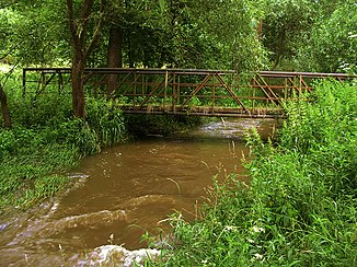 La Brzina en el puente de Smetákův Mlýn