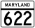 Maryland Rute 622 penanda