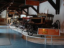 Permanent exhibit featuring carriages of the imperial era at the National Historical Museum of Brazil MHN03.jpg