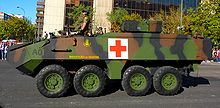 MOWAG Piranha IIIC ambulance of the Spanish Marines