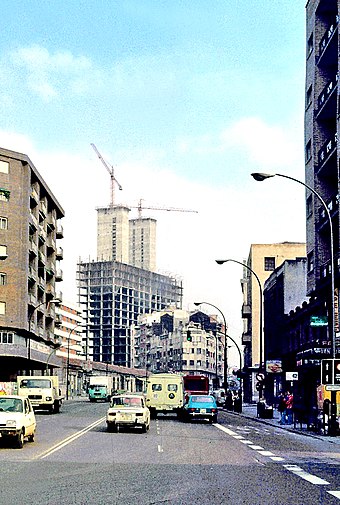 The calle de Bravo Murillo in 1978